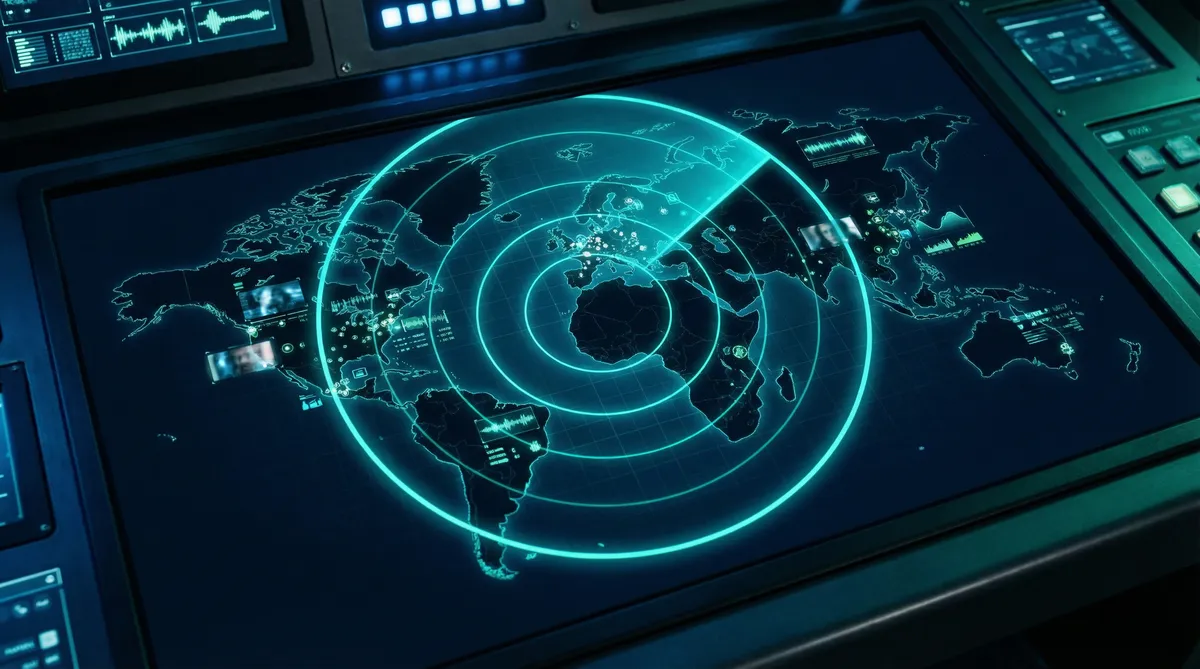 追剧雷达 全球剧集扫描系统界面